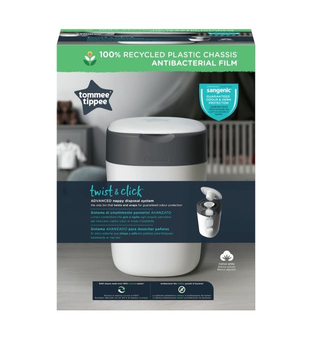 Tommee tippee twist and click.