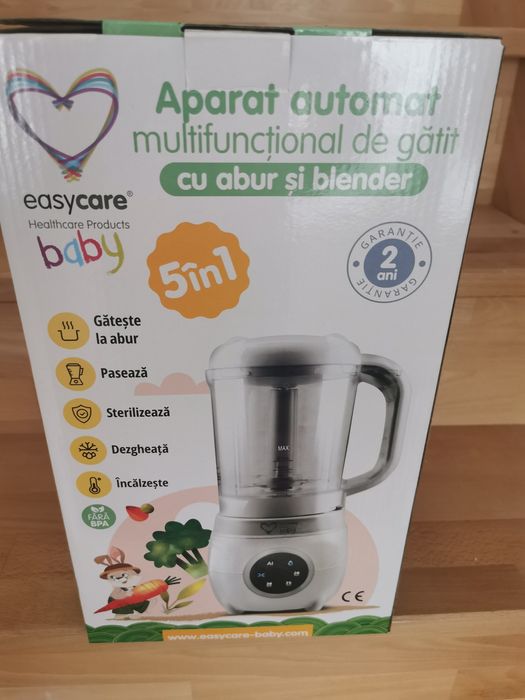 Aparat automat multifuncțional de gătit cu abur și blender EasyCare