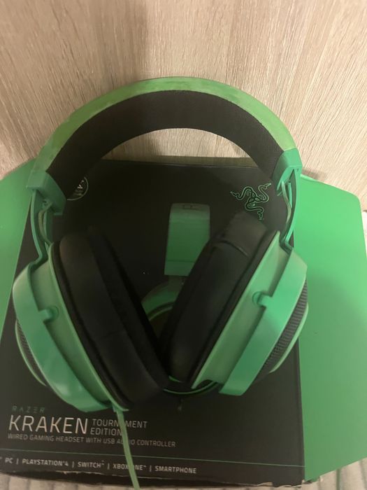 Casti cu microfon Razer Opus X - Green - Active Noise Cancellation