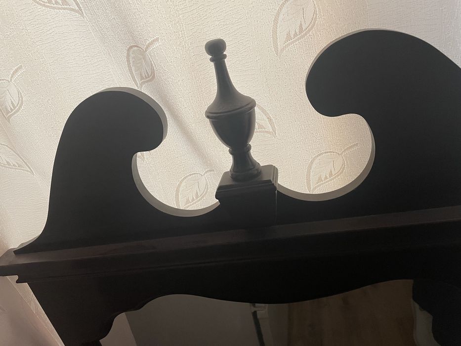 Класическо огледало с рамка масив,американско;Ikea бяло