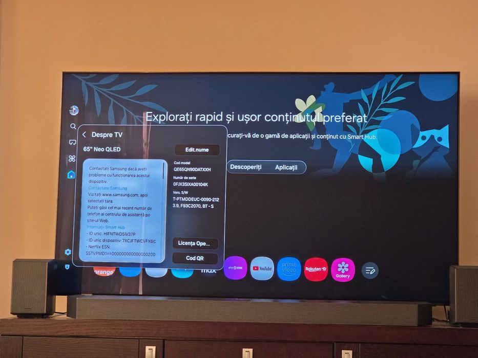 Televizor samsung NEO QLED QN90D 163CM