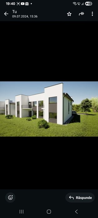 Vand apartament cu teren  str merilor 108000 plus tva