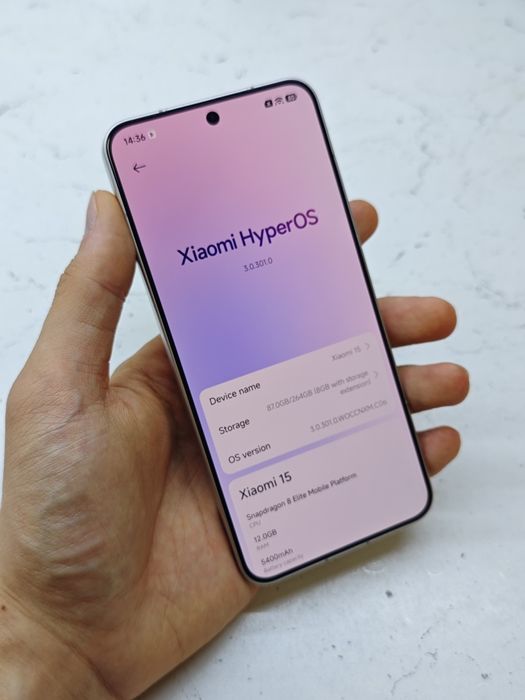 Xiaomi 15 256Gb White Sotlad