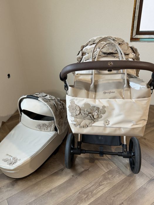 Cybex Simply Flowers Priam 4 rose gold