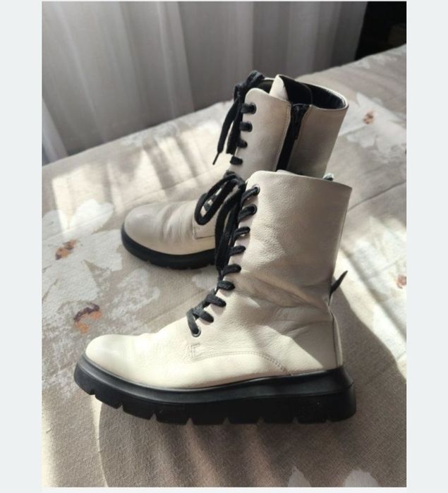 Cizme piele naturala Ecco 36