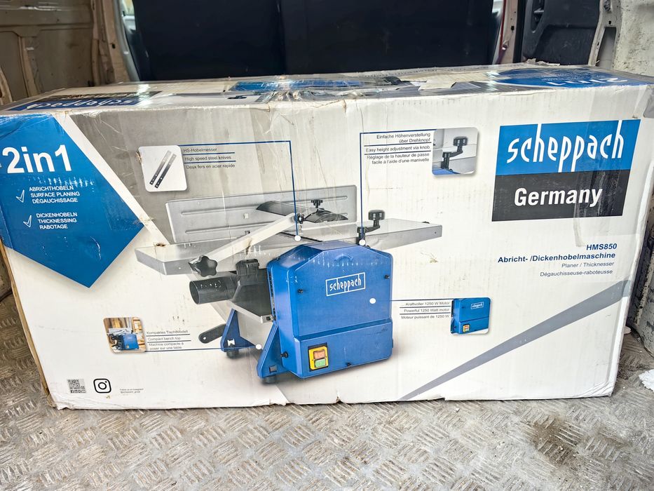 Абрихт – Щрайхмус 1250W Scheppach HMS850