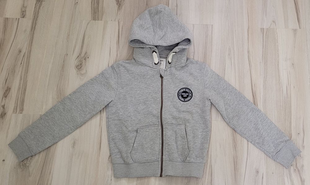Детски суичър с цип Soulcal & Co размер 9-10 г. (134-140 см)