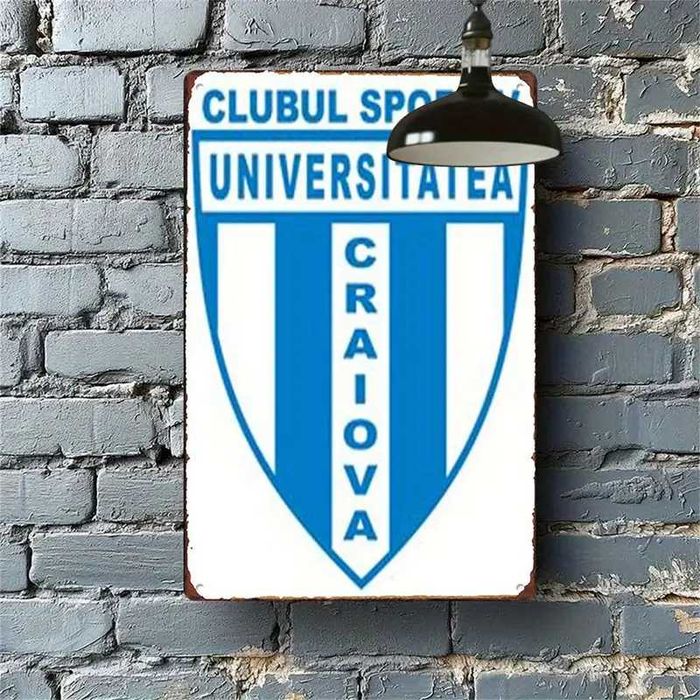Placa metalica 30/20cm Universitatea Craiova