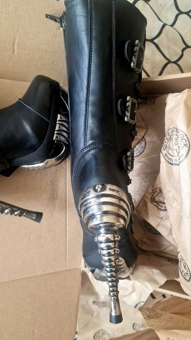 Cizme New Rock piele naturala