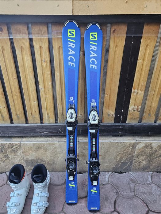 Set schiuri salomon si clapari junior 120