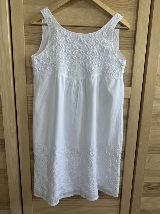 Rochita boho alb imaculat Closed S