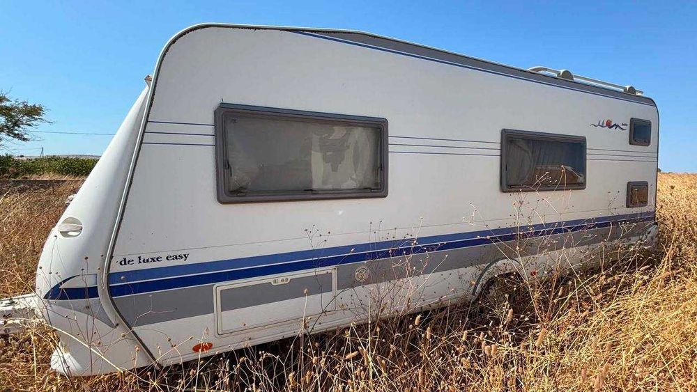 Каравана Hobby De luxe easy 560 kmfe в Гърция, може да се докара