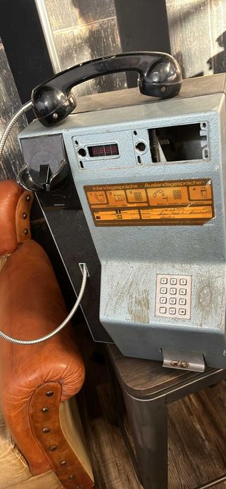 telefon public  cu fise