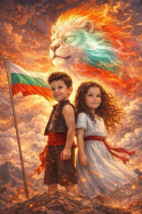 Персонализирани колажи и карикатури за 1-ви, 3-ти март, Тодоровден