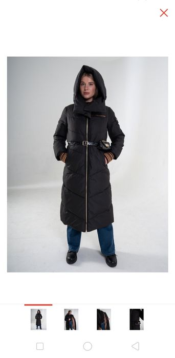 Продаю пуховик clasna