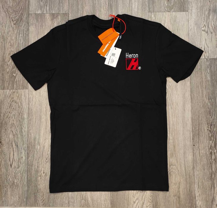 Нова мъжка тениска фланелка Heron Preston amiri 100% памук блуза