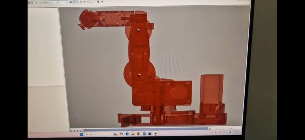 Brat Robotic cu  6DOF - Proiect complect ( hardware + software)
