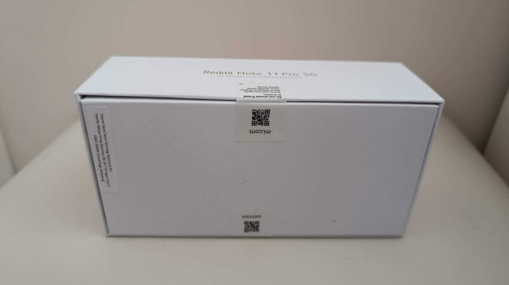 телефон xiaomi redmi note 11 pro 8GB RAM, 5G, НОВ!,Памет 128GB, SD Slot
