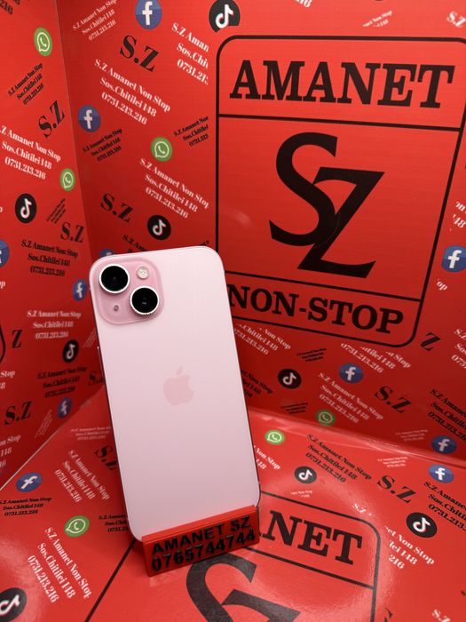 Iphone 15 89% Baterie Amanet SZ Non Stop