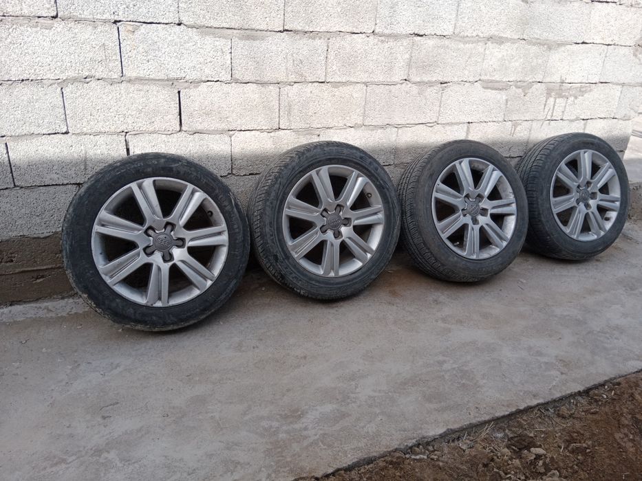 Шына с дискам на ауди