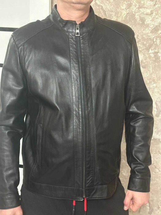 мужская кожаная куртка