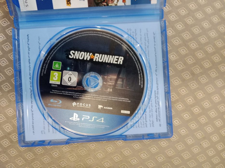 Игра на ps4 SNOW RUNNER