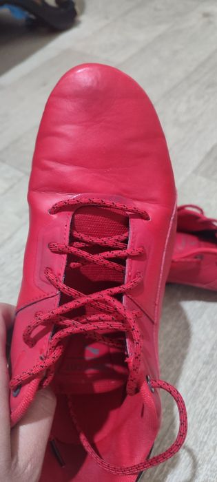 Кроссовки кожаные