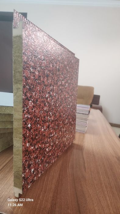 Vazalt panellari.  Fasad uchun yahshi tanlov.