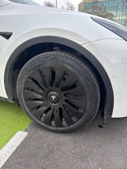 19″ Тасове с Капачки Тесла Лого за Tesla Model / Тесла Модел У