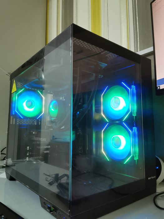 Unitate PC Gaming i5-14400f, RTX 5060, B760M, SSD1 TB