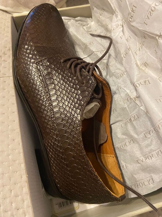 Обувки естествена кожа, нови