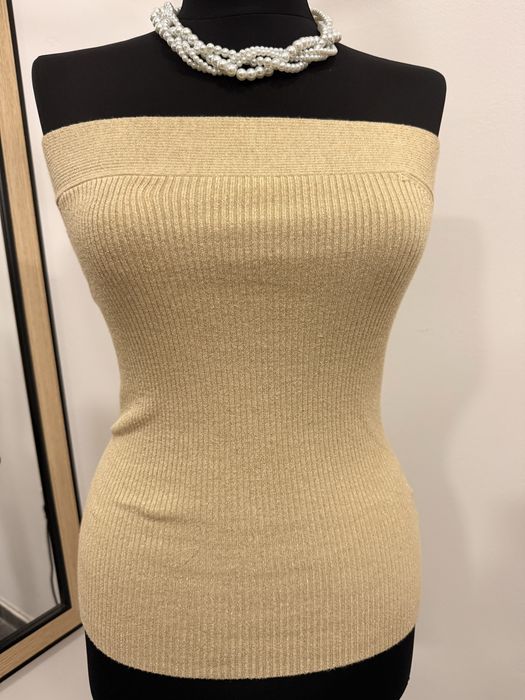 Плетен елегантен потник на ZARA