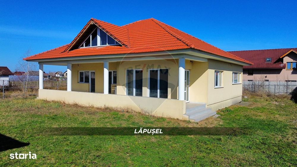 CASA cu TEREN- finisata interior/exterior