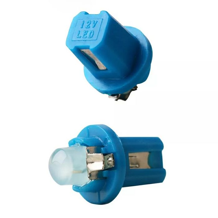 Bec Led Bord  12V B8.5/B8.5D Alb-Rece/Albastru/Galben/Roșu/Verde