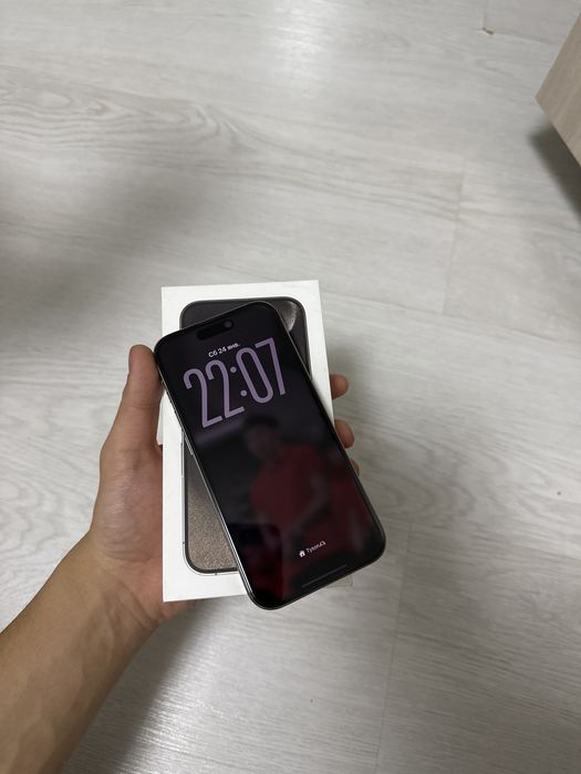 айфон 15 про 128гб/ 81% емкость