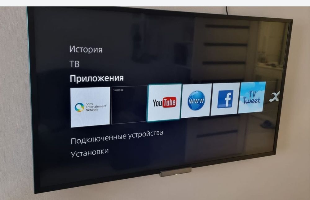 Sony Bravia 120 см smart tv телевизор