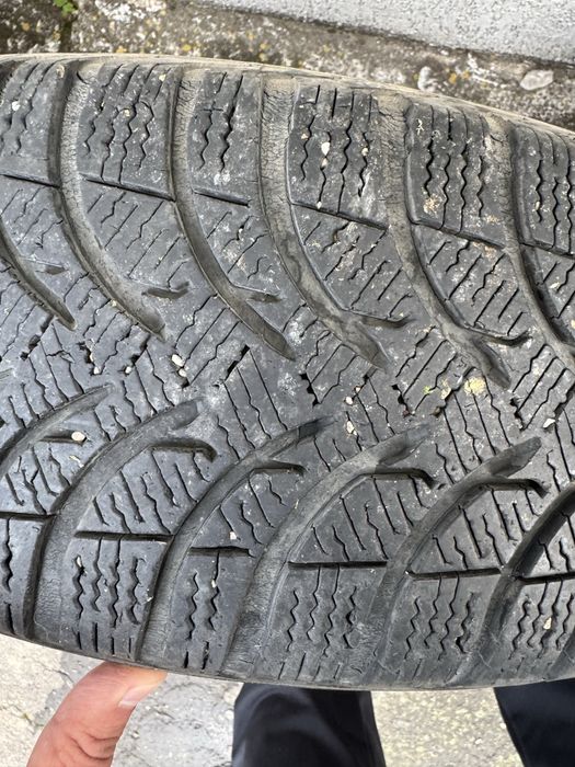Set 4 roti jante tabla otel cu anvelope iarna 195 65 R16 Mazda 3/5/6 Kia Ceed Hyundai i30