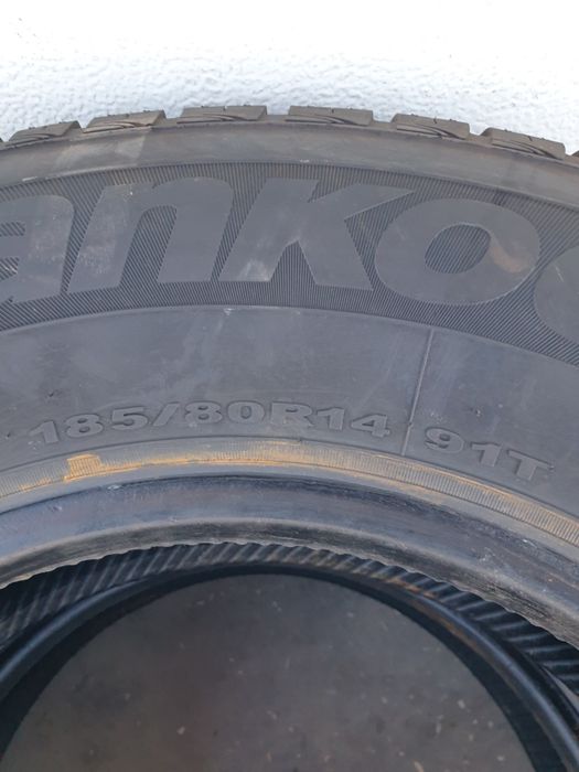 Нови летни гуми 2 броя HANKOOK Optimo K715 185 80 R14 дот 0621