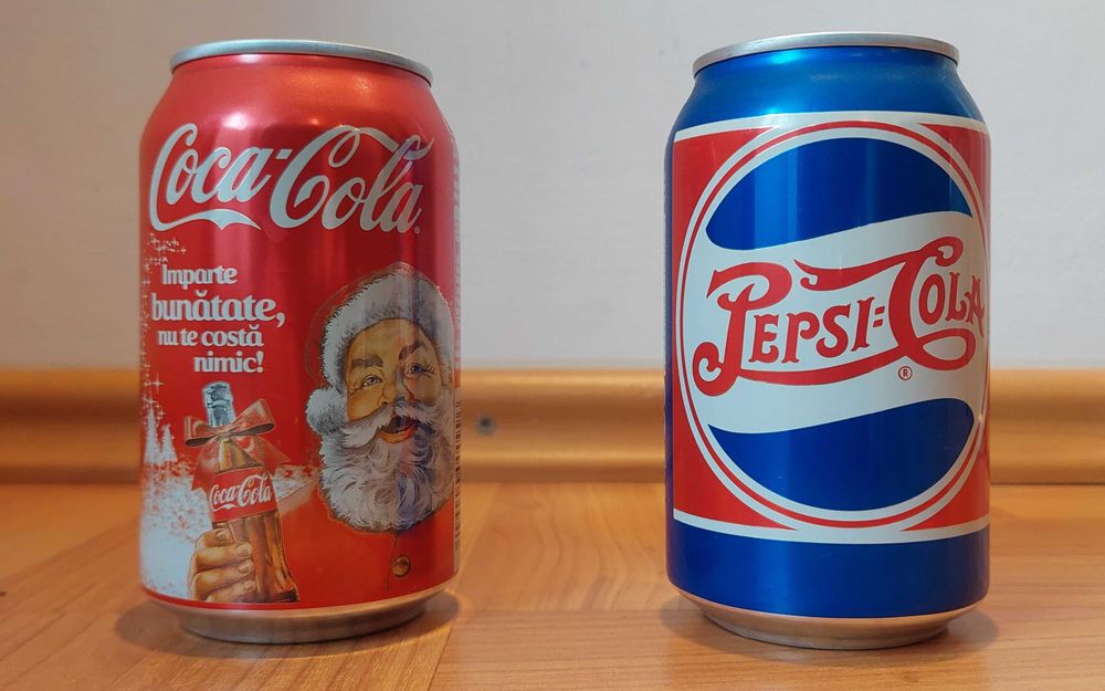 Pepsi Cola & Coca Cola - 2 cutii de colectie - Editie Limitata !