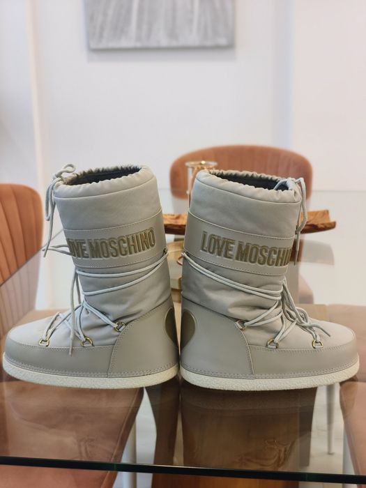 Cizme zăpadă / iarna LOVE MOSCHINO