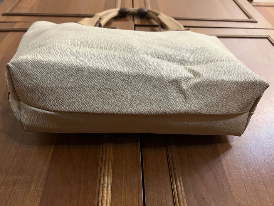 Сумка белая с надписью