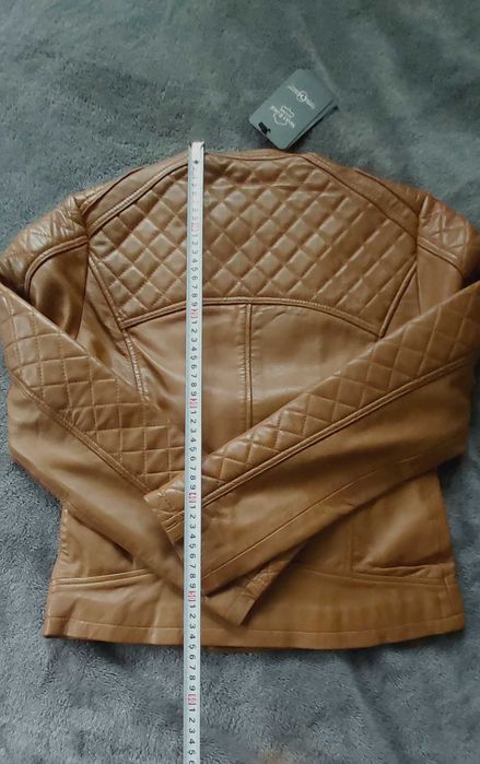 Дамско яке естествена кожа  размер S