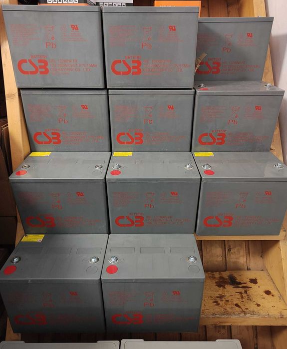 Acumulatori stationari AGM 65-100ah, baterii panou solar, UPS centrala