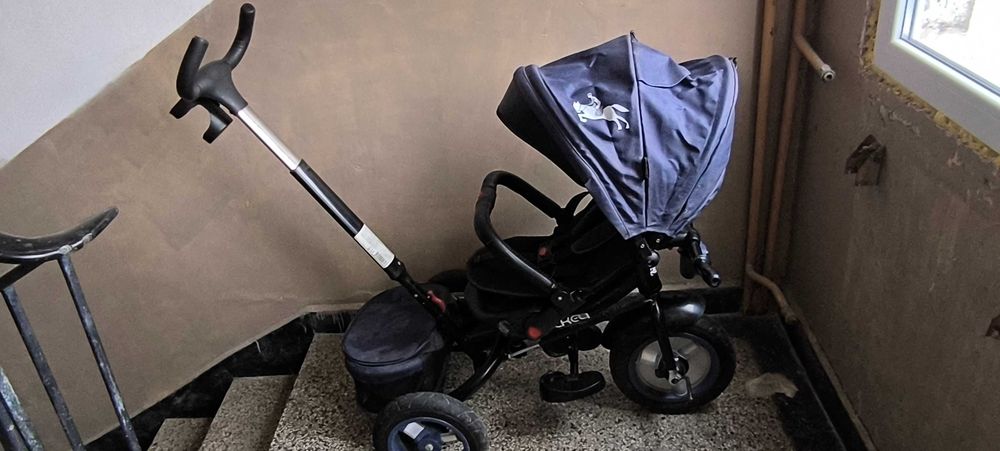 BYOX Триколка 360° JOCKEY тъмно син