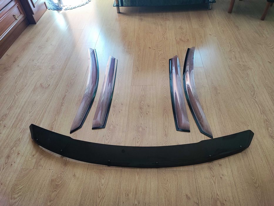 Ветробрани комплект 4 бр. и дефлектор за преден капак за Kia Optima