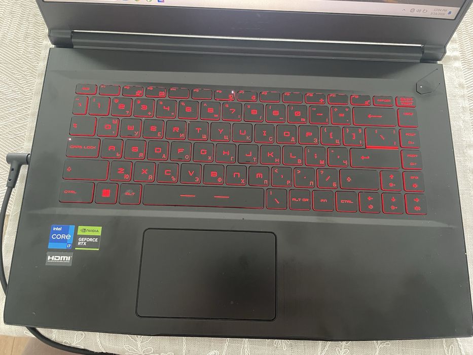 Лаптоп UPGRADED MSI Thin GF63 12UC