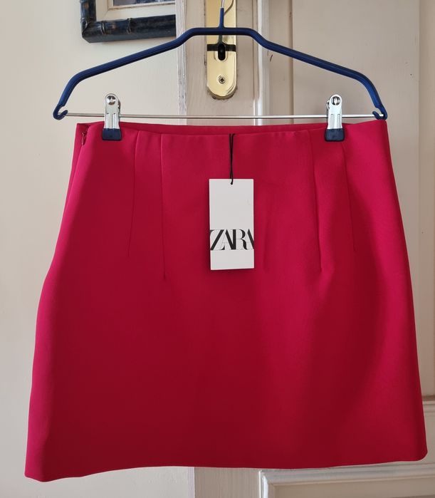 ZARA нови,с етикет гащеризон, пола панталон + къса риза + пола