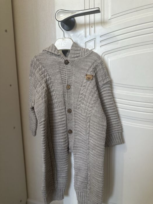 Новый Вязаный комбинезон на весну!