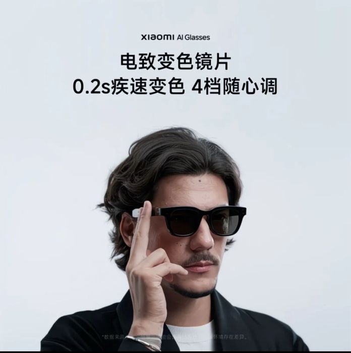 Xiaomi Ai Glasses с электронным фотохромом