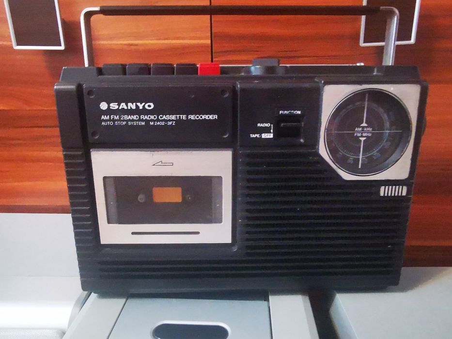 Radiocasetofon Sanyo Radio